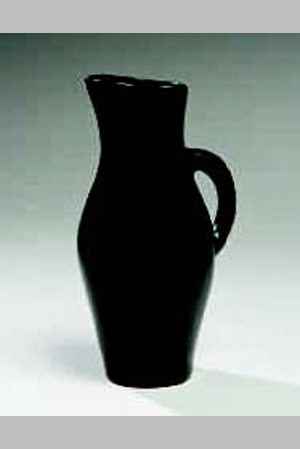 Georges JOUVE - Pichet en céramique émaillée noire